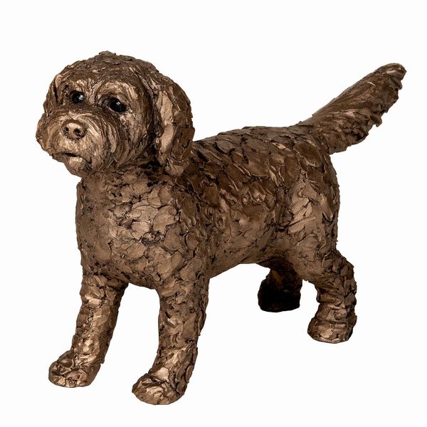Sparky Cockapoo Sparky - Standing Cockapoo by Adrian Tinsley – Azzoro Living