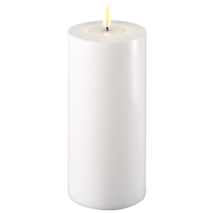 20cm White LED Candle Azzoro Living